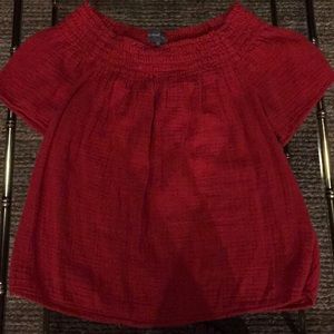 Michael Stars off the shoulder top